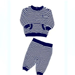 RL Velvety Striped Set